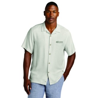 Tommy Bahama™ Tropic Isles Short Sleeve Shirt<br><br>SMALL<BR>Continental • Red imprint