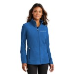 Women's Port Authority® Women's Accord Microfleece Jacket<BR><BR>LARGE<BR>Royal • White imprint