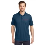 OGIO® - Caliber2.0 Polo<BR><BR>LARGE -- Spar blue • Red imprint